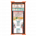 WhiteCoat Clipboard® Trifold - Orange Physical Therapy Edition